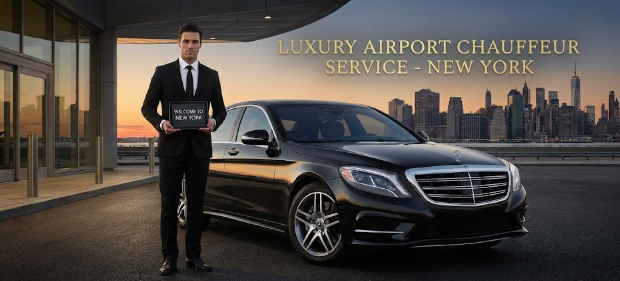 Airport Chauffeur vs Black Car Service in New York luxury airport pickup