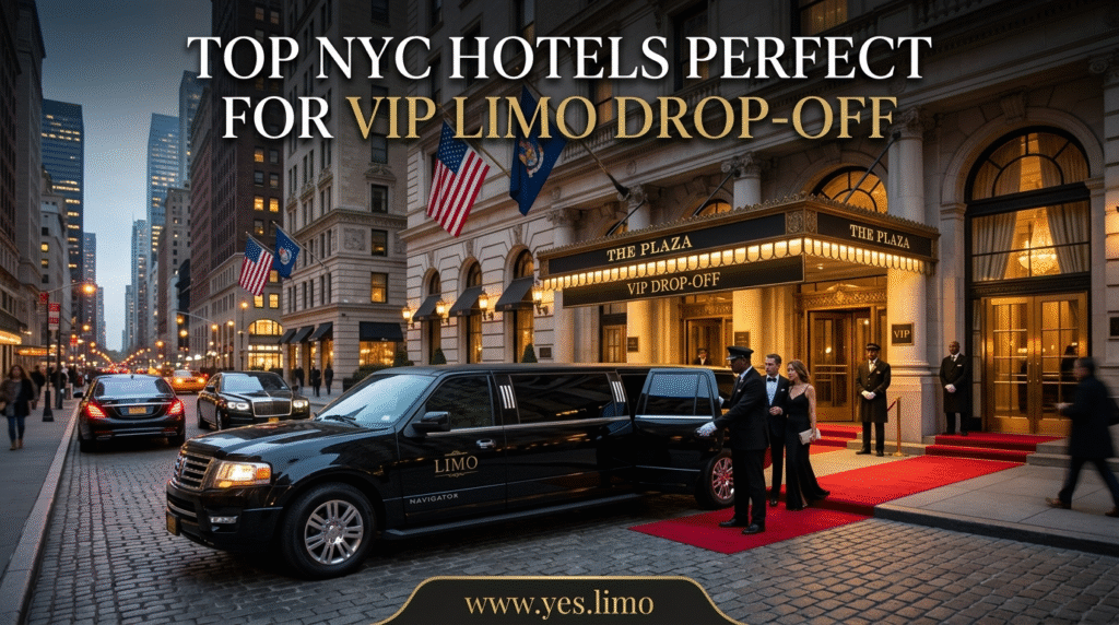 Top NYC Hotels Perfect for VIP Limo Drop-Off