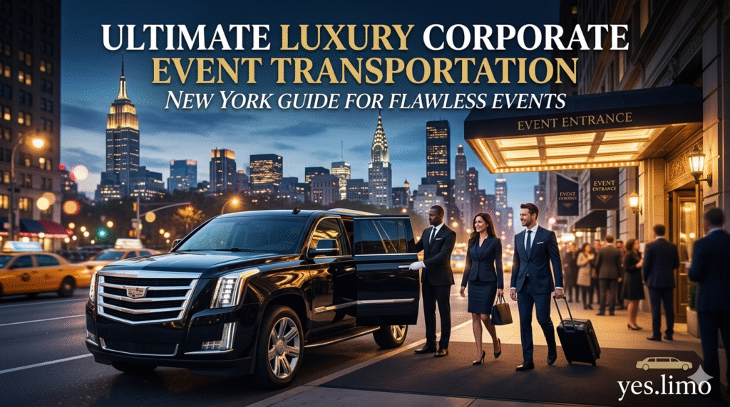 luxury corporate event transportation in New York