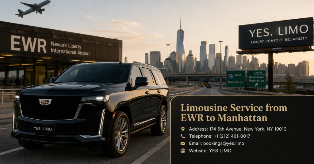 Limousine Service from EWR to Manhattan