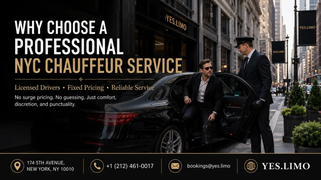 NYC chauffeur service