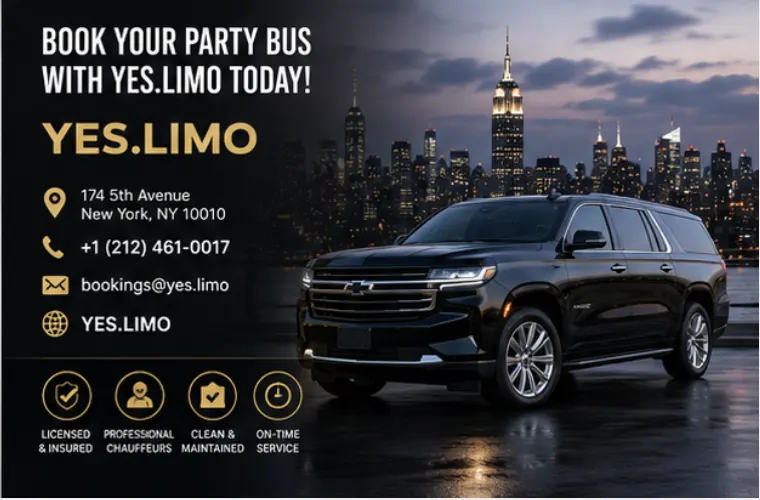NJ Party Bus Prices 2026
