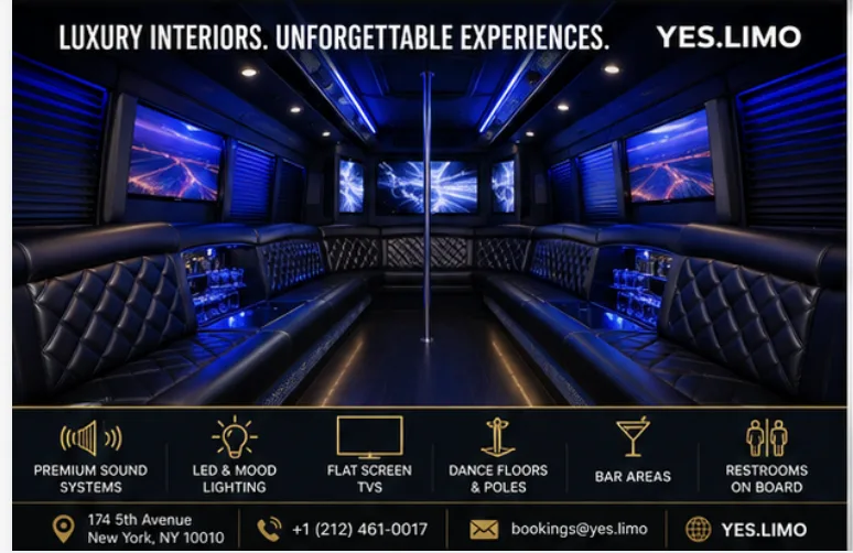 NJ Party Bus Prices 2026